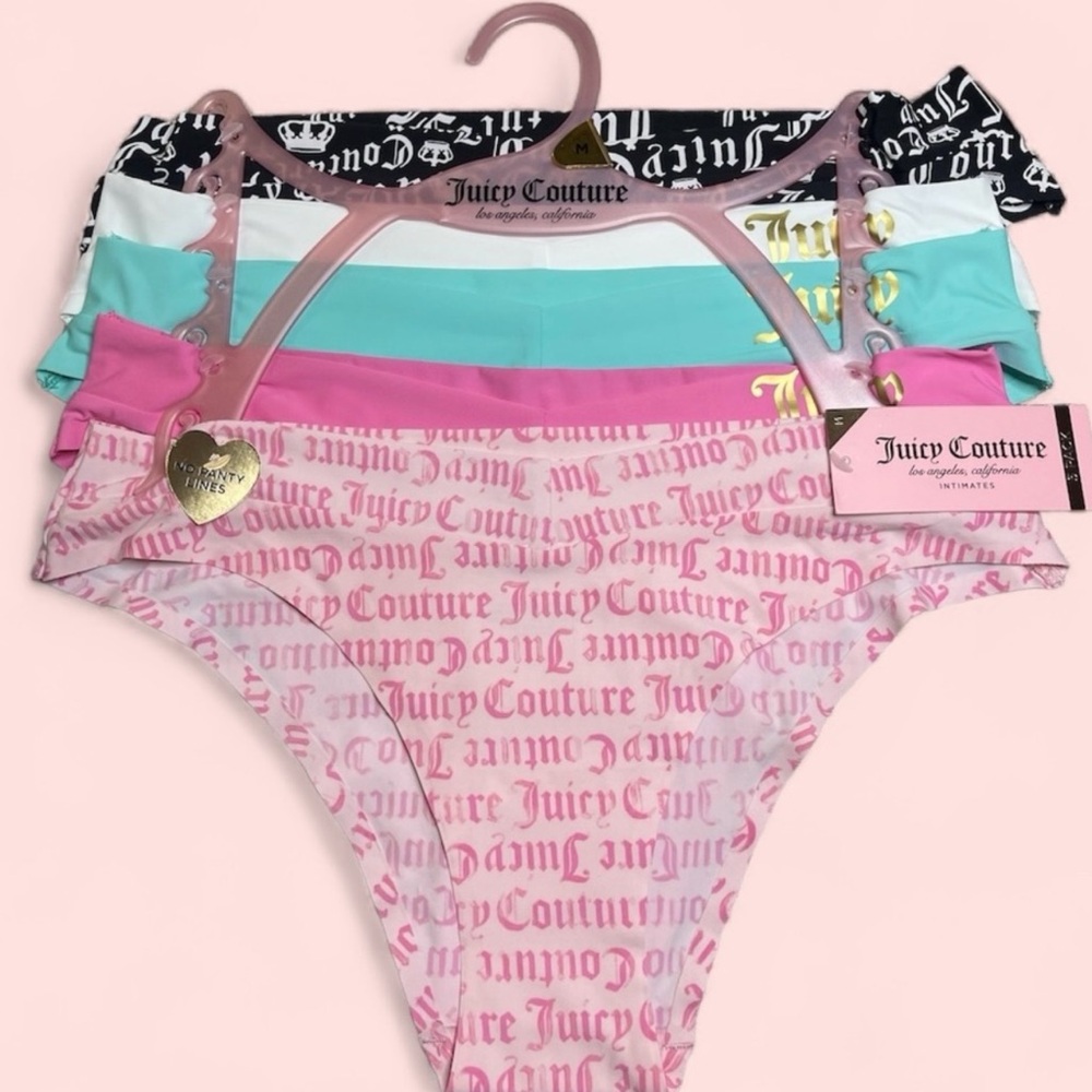 Juicy Couture Multicolor Panties Set - 5 pairs